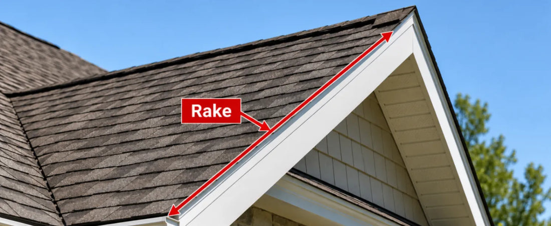 what is rake in roofing