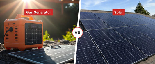 solar vs gas generator
